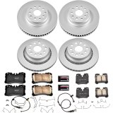 Power Stop 07-09 Lexus LS460 Front & Rear Z17 Evolution Geomet Coated Brake Kit (1x psbCRK4689, 1x psbCRK4686) thumbnail 4