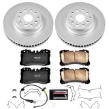Power Stop 07-09 Lexus LS460 Front & Rear Z17 Evolution Geomet Coated Brake Kit (1x psbCRK4689, 1x psbCRK4686) thumbnail 5