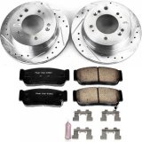 Power Stop 07-09 Kia Sorento Front & Rear Z23 Evolution Sport Brake Kit (1x psbK5908, 1x psbK5910) thumbnail 3