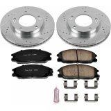Power Stop 07-09 Kia Sorento Front & Rear Z23 Evolution Sport Brake Kit (1x psbK5908, 1x psbK5910) thumbnail 4