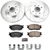 Power Stop 06-07 Hyundai Accent Front & Rear Z23 Evolution Sport Brake Kit (1x psbK4652, 1x psbK4653) thumbnail 3