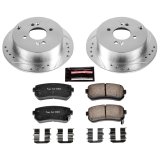 Power Stop 06-07 Hyundai Accent Front & Rear Z23 Evolution Sport Brake Kit (1x psbK4652, 1x psbK4653) thumbnail 4