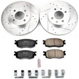 Power Stop 06-07 Hyundai Accent Front & Rear Z23 Evolution Sport Brake Kit (1x psbK4652, 1x psbK4653) thumbnail 5