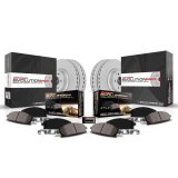 Power Stop 06-07 Hyundai Accent Front & Rear Z17 Evolution Geomet Coated Brake Kit (1x psbCRK4652, 1x psbCRK4653) thumbnail 4