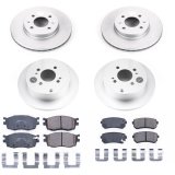 Power Stop 06-07 Hyundai Accent Front & Rear Z17 Evolution Geomet Coated Brake Kit (1x psbCRK4652, 1x psbCRK4653) thumbnail 7