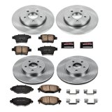 Power Stop 05-08 Jaguar X-Type Front & Rear Autospecialty Brake Kit (1x psbKOE1373, 1x psbKOE1379) thumbnail 3