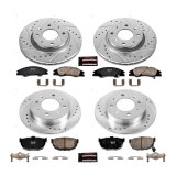 Power Stop 04-09 Kia Spectra Front & Rear Z23 Evolution Sport Brake Kit (1x psbK5903, 1x psbK5905) thumbnail 2