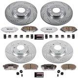 Power Stop 04-08 Mazda RX-8 Front & Rear Z26 Street Warrior Brake Kit (1x psbK2964-26, 1x psbK3146-26) thumbnail 4