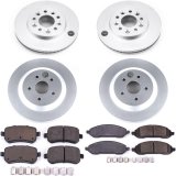 Power Stop 04-07 Ford Freestar Front & Rear Z17 Evolution Geomet Coated Brake Kit (1x psbCRK3061, 1x psbCRK3051) thumbnail 4