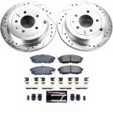Power Stop 04-06 Mazda MPV Front & Rear Z23 Evolution Sport Brake Kit (1x psbK1184, 1x psbK4601) thumbnail 9