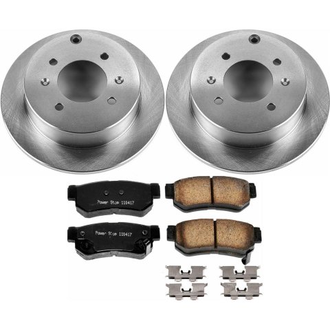 Power Stop 02-03 Hyundai Sonata Front & Rear Autospecialty Brake Kit (1x psbKOE5372, 1x psbKOE5212) thumbnail 7