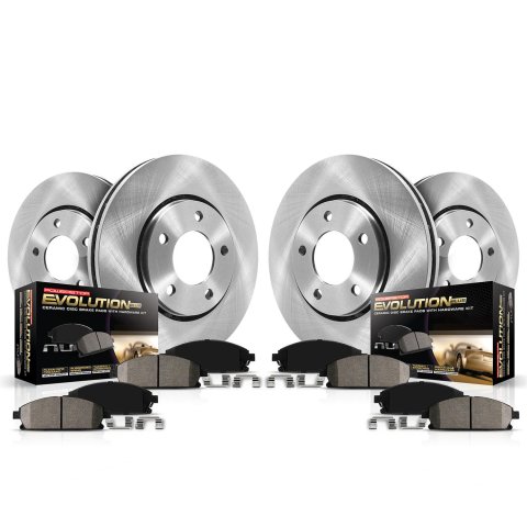 Power Stop 02-03 Hyundai Sonata Front & Rear Autospecialty Brake Kit (1x psbKOE5372, 1x psbKOE5212) thumbnail 9