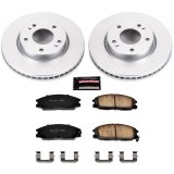 Power Stop 01-05 Hyundai Santa Fe Front & Rear Z17 Evolution Geomet Coated Brake Kit (1x psbCRK5213, 1x psbCRK5251) thumbnail 9