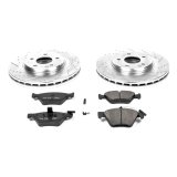 Power Stop 01-04 Mercedes-Benz SLK320 Front & Rear Z23 Evolution Sport Brake Kit (1x psbK368, 1x psbK2926) thumbnail 3