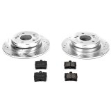 Power Stop 01-04 Mercedes-Benz SLK320 Front & Rear Z23 Evolution Sport Brake Kit (1x psbK368, 1x psbK2926) thumbnail 4