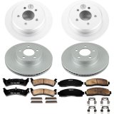 Power Stop 01-02 Ford Explorer Sport Front & Rear Z17 Evolution Geomet Coated Brake Kit (1x psbCRK5592, 1x psbCRK1923) thumbnail 1