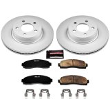 Power Stop 01-02 Ford Explorer Sport Front & Rear Z17 Evolution Geomet Coated Brake Kit (1x psbCRK5592, 1x psbCRK1923) thumbnail 3
