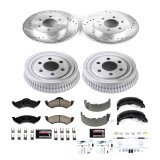 Power Stop 00-02 Dodge Dakota Front & Rear Z23 Evolution Sport Brake Kit (1x psbK2139, 1x psbKOE15299DK) thumbnail 3