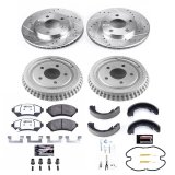 Power Stop 97-01 Buick Century Front & Rear Z26 Street Warrior Brake Kit (1x psbK2553-26, 1x psbKOE15321DK) thumbnail 7
