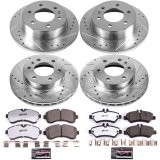 Power Stop 2017 Freightliner Sprinter 3500 Front & Rear Z36 Truck & Tow Brake Kit (1x psbK6197-36, 1x psbK6234-36) thumbnail 3