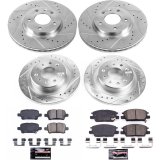 Power Stop 18-19 Buick LaCrosse Front & Rear Z23 Evolution Sport Brake Kit (1x psbK7717, 1x psbK7400) thumbnail 6
