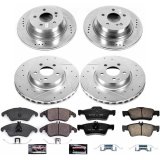 Power Stop 14-16 Mercedes-Benz E250 Front & Rear Z23 Evolution Sport Brake Kit (1x psbK7745, 1x psbK5792) thumbnail 8
