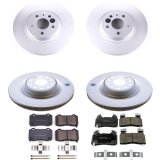 Power Stop 12-16 Tesla Model S Front & Rear Z17 Evolution Geomet Coated Brake Kit (1x psbCRK6799, 1x psbCRK6798) thumbnail 5