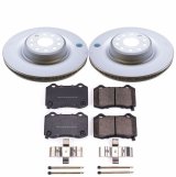 Power Stop 12-16 Tesla Model S Front & Rear Z17 Evolution Geomet Coated Brake Kit (1x psbCRK6799, 1x psbCRK6798) thumbnail 6