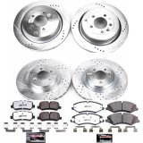 Power Stop 11-16 Land Rover LR4 Front & Rear Z36 Truck & Tow Brake Kit (1x psbK6564-36, 1x psbK7683-36) thumbnail 4