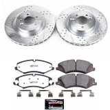 Power Stop 11-16 Land Rover LR4 Front & Rear Z36 Truck & Tow Brake Kit (1x psbK6564-36, 1x psbK7683-36) thumbnail 6