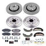 Power Stop 07-11 Chevrolet Aveo Front & Rear Z23 Evolution Sport Brake Kit (1x psbK5893, 1x psbKOE15391DK) thumbnail 1