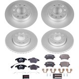 Power Stop 05-10 Volkswagen Jetta Front & Rear Euro-Stop Brake Kit (1x psbESK4623, 1x psbESK4627) thumbnail 6