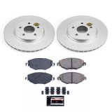Power Stop 02-05 Jaguar X-Type Front & Rear Z23 Evolution Sport Coated Brake Kit (1x psbCRK1390, 1x psbCRK1373) thumbnail 7