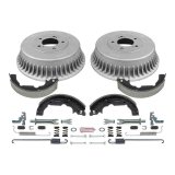 PowerStop Autospecialty Stock Replacement Disc and Drum Brake Kits for 1993-2002 QUEST, VILLAGER - KOE15131DK Kits, Replacement, Solid Surface Front Rotors, Rear Drums, Pads Shoes, Nissan, Mercury, Kit thumbnail 7