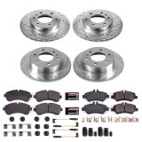 Power Stop 2017 Freightliner Sprinter 3500 Front & Rear Z23 Evolution Sport Brake Kit (1x psbK6234, 1x psbK6197) thumbnail 4