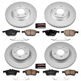 Power Stop 08-10 Mazda 5 Front & Rear Z17 Evolution Geomet Coated Brake Kit (1x psbCRK125, 1x psbCRK5842) thumbnail 4