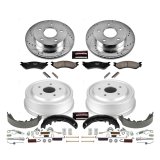 Power Stop 00-01 Dodge Ram 1500 Front & Rear Z23 Evolution Sport Brake Kit (1x psbKOE15344DK, 1x psbK5142) thumbnail 3