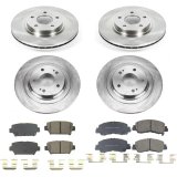 Power Stop 2018 Mitsubishi Eclipse Cross Front & Rear Autospecialty Brake Kit (1x psbKOE8424, 1x psbKOE8434) thumbnail 6