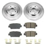 Power Stop 2018 Mitsubishi Eclipse Cross Front & Rear Autospecialty Brake Kit (1x psbKOE8424, 1x psbKOE8434) thumbnail 8