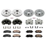 Power Stop 11-13 Chevrolet Impala Front & Rear Autospecialty Kit w/Cals (Bundled Kit) thumbnail 2