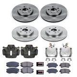 Power Stop 10-16 Buick LaCrosse Front & Rear Autospecialty Kit w/Cals (Bundled Kit) thumbnail 2