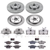 Power Stop 06-13 Volvo C70 Front & Rear Autospecialty Brake Kit w/Calipers (1x psbKCOE4575B, 1x psbKCOE4613) thumbnail 2