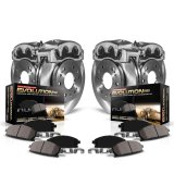 Power Stop 13-17 Ford Explorer Front & Rear Autospecialty Kit w/Cals (Bundled Kit) thumbnail 1