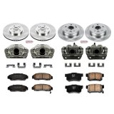 Power Stop 99-03 Acura TL Front & Rear Autospecialty Brake Kit w/Calipers (1x psbKCOE2292, 1x psbKCOE2308) thumbnail 2