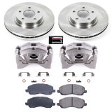 PowerStop Z17 Evolution Plus Stock Replacement Brake Kits with Calipers KCOE2840 Disc Kit, Replacement, Front and Rear, Solid Surface Rotors, Chrysler, Dodge, Jeep, Kit thumbnail 3