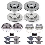 Power Stop 03-14 Volvo XC90 Front & Rear Autospecialty Kit w/Cals (Bundled Kit) thumbnail 2