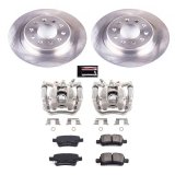 PowerStop Z17 Evolution Plus Stock Replacement Brake Kits with Calipers KCOE7566 Disc Kit, Replacement, Front and Rear, Solid Surface, Buick, Chevrolet, Kit thumbnail 4