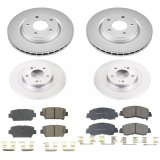 Power Stop 2018 Mitsubishi Eclipse Cross Front & Rear Z17 Evolution Geomet Coated Brake Kit (1x psbCRK8424, 1x psbCRK8434) thumbnail 5