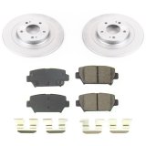 Power Stop 2018 Mitsubishi Eclipse Cross Front & Rear Z17 Evolution Geomet Coated Brake Kit (1x psbCRK8424, 1x psbCRK8434) thumbnail 8
