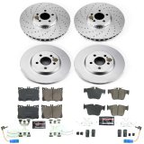 Power Stop 2018 Mercedes-Benz C43 AMG Front & Rear Z23 Evolution Sport Coated Brake Kit (1x psbCRK7990, 1x psbCRK7986) thumbnail 4